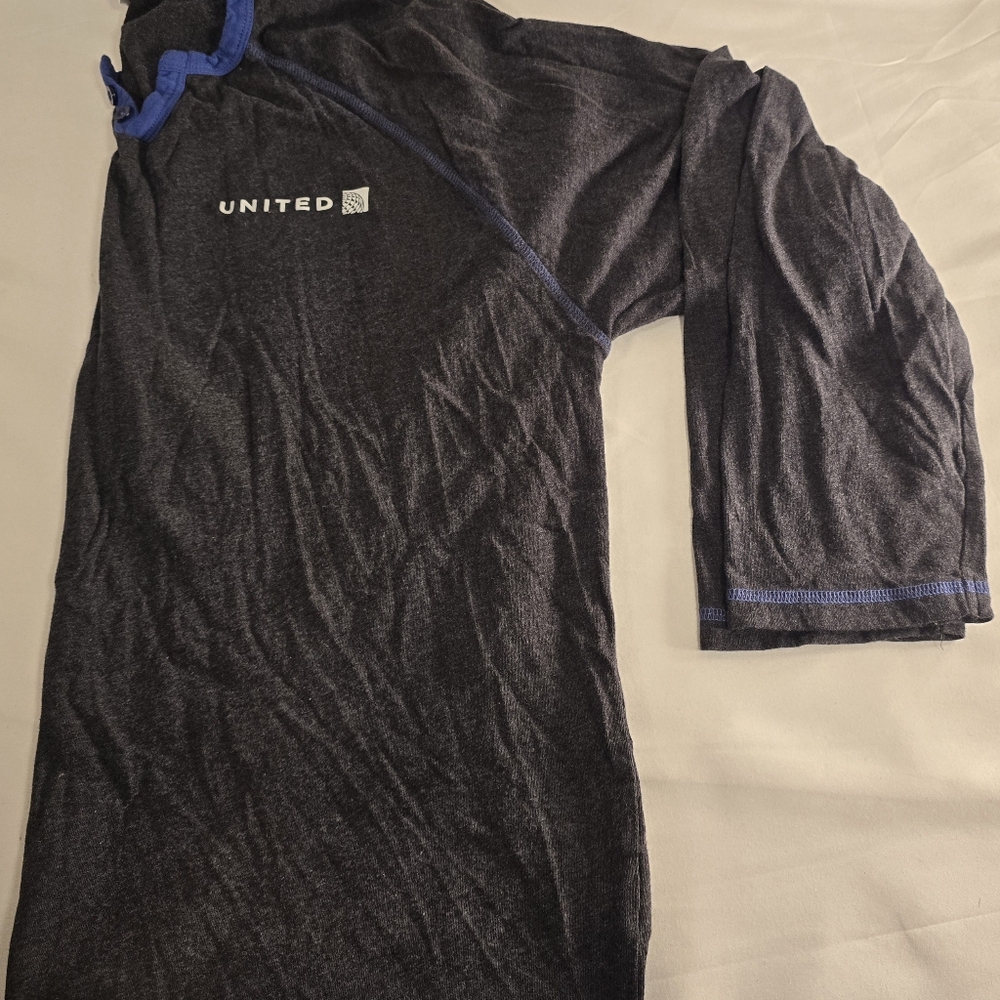 United Airlines Lounge PJs Pajama Set L/XL First Business Bundle 4Pants 3Shirts